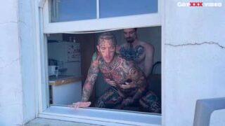 RFC – Hoping the neighbours get distracted by my mates tattoos while i eat his hole – InkedBrln, Malorie Likes